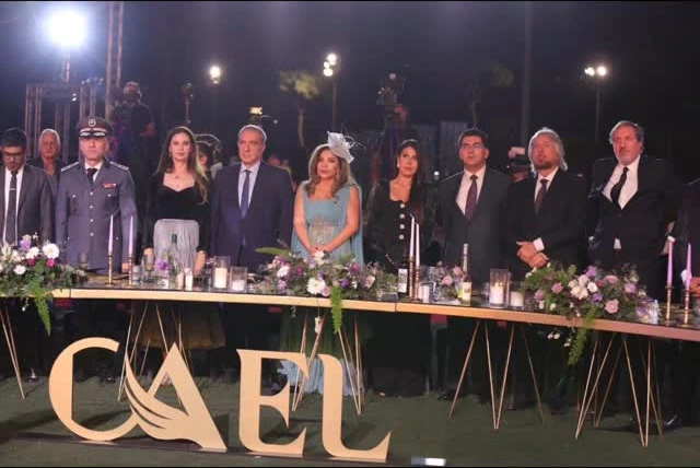 Group ceremony moment